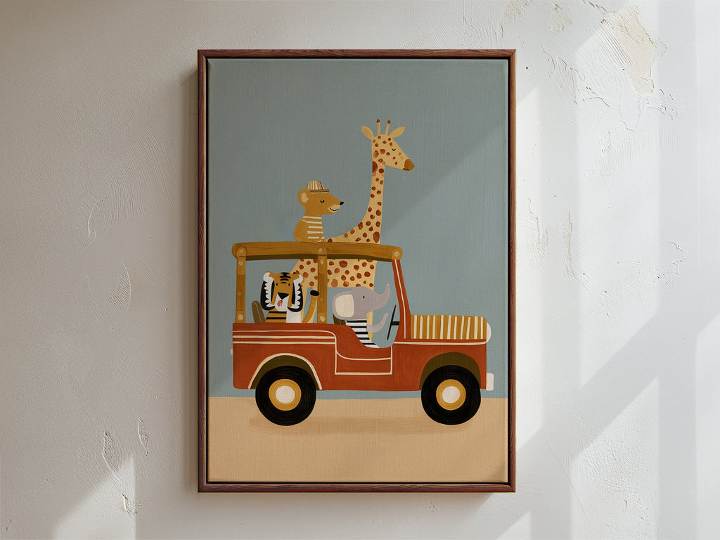 Bush Buddies Framed Canvas