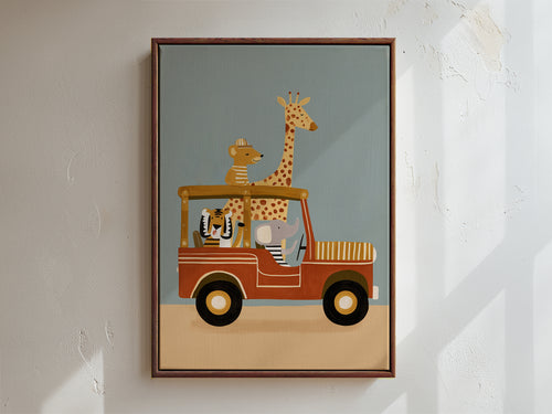 Bush Buddies Framed Canvas