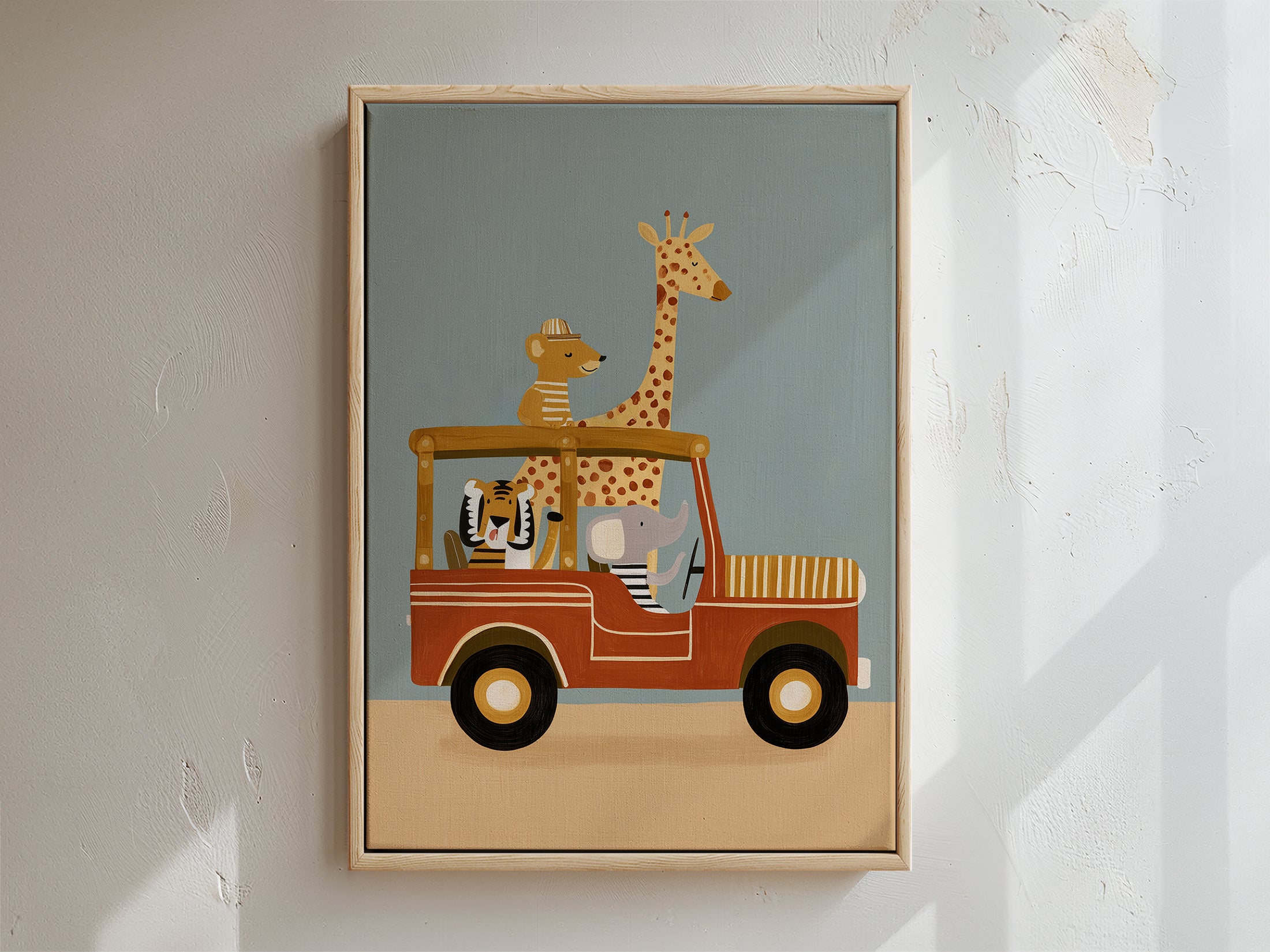 Bush Buddies Framed Canvas