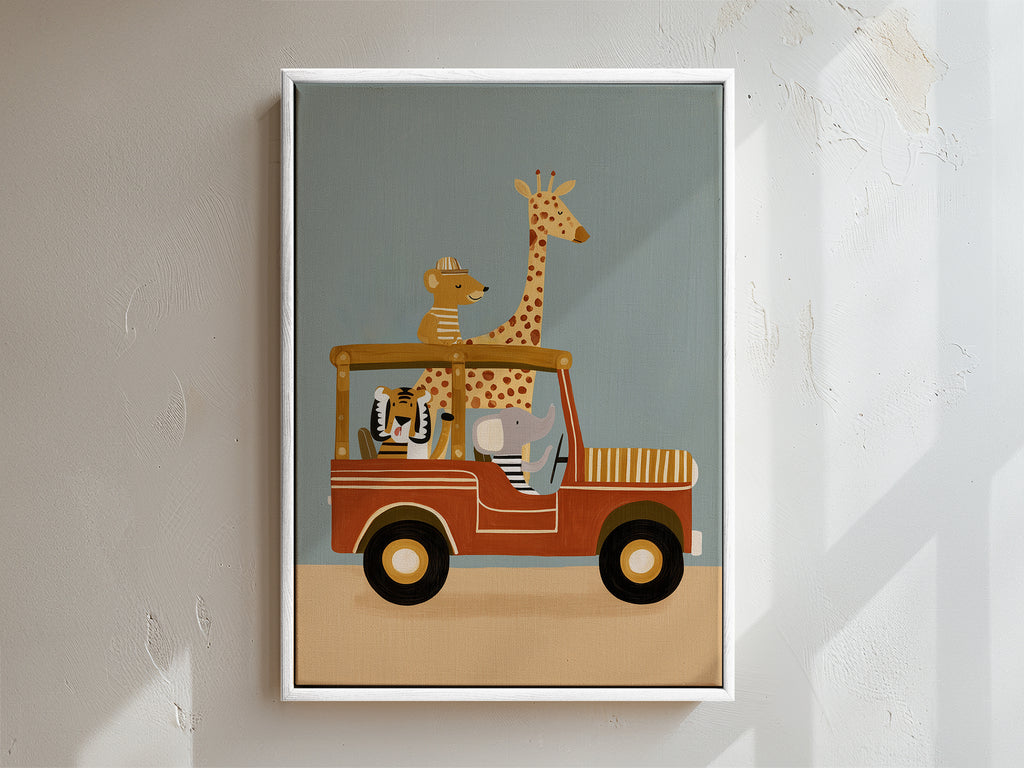 Bush Buddies Framed Canvas