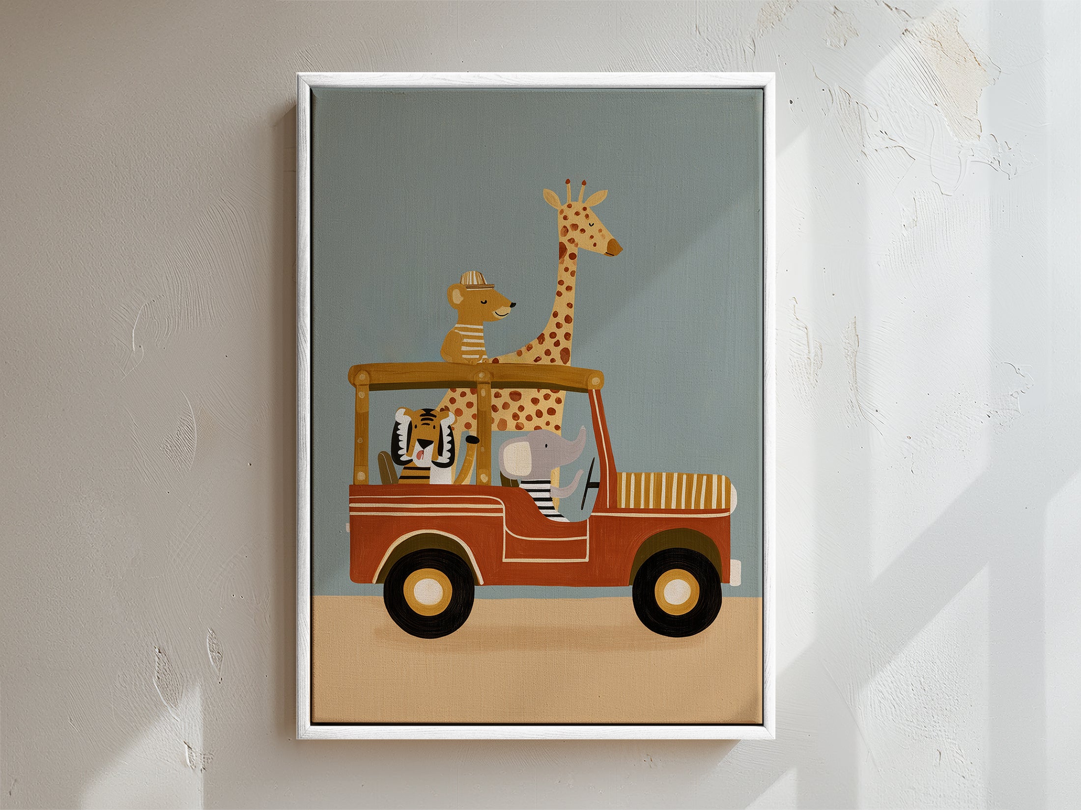 Bush Buddies Framed Canvas