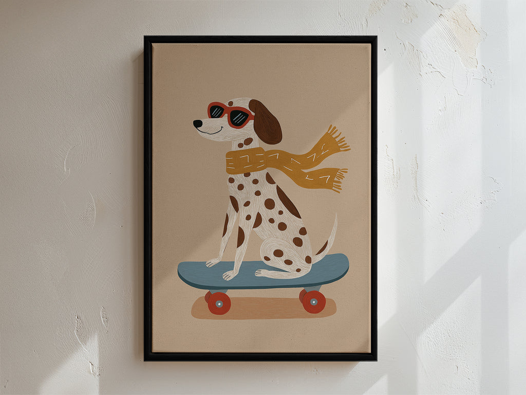 Easy Rider Framed Canvas
