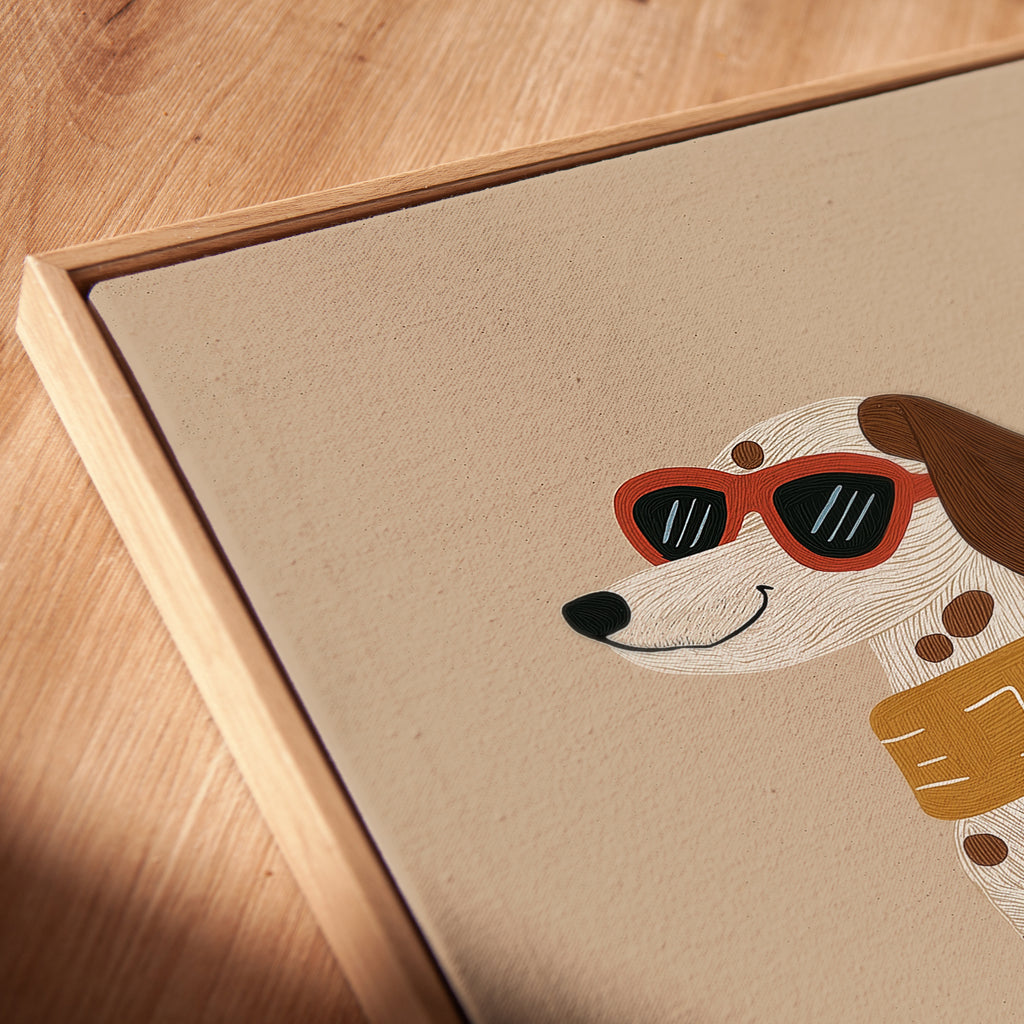 Easy Rider Framed Canvas