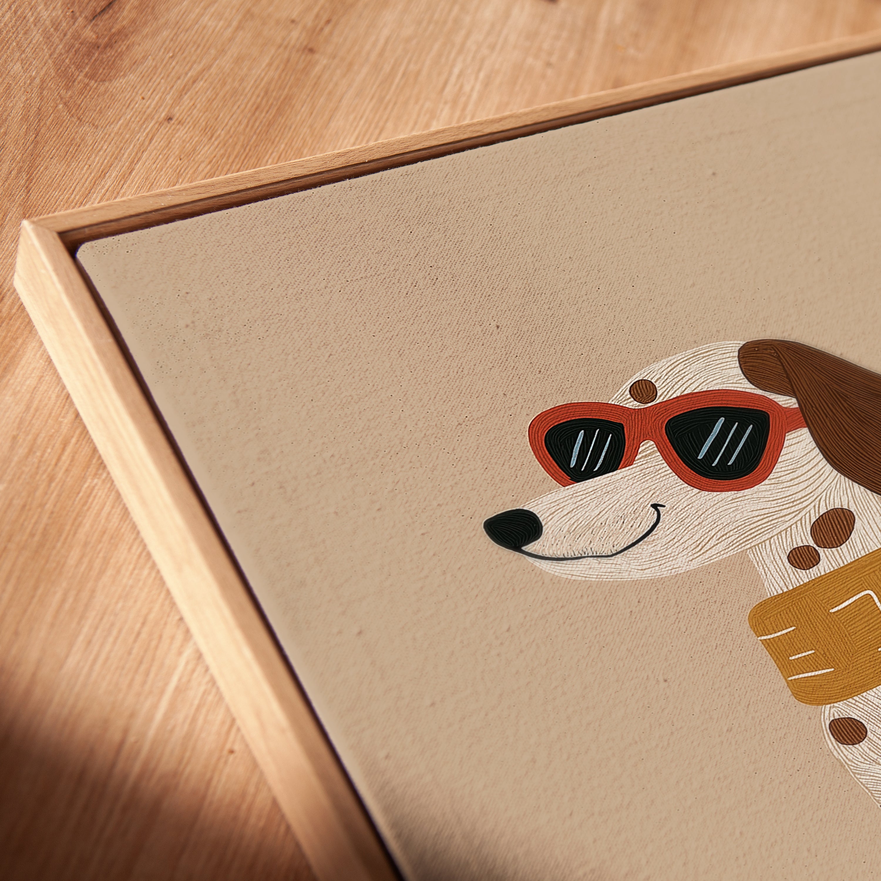 Easy Rider Framed Canvas