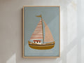 Little Voyager Framed Canvas