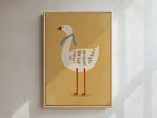 Silly Goose Framed Canvas