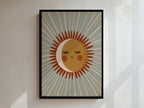 Hello Sunshine Framed Canvas