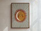 Hello Sunshine Framed Canvas
