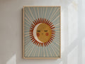 Hello Sunshine Framed Canvas