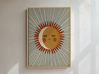 Hello Sunshine Framed Canvas