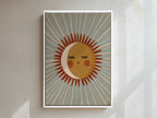 Hello Sunshine Framed Canvas