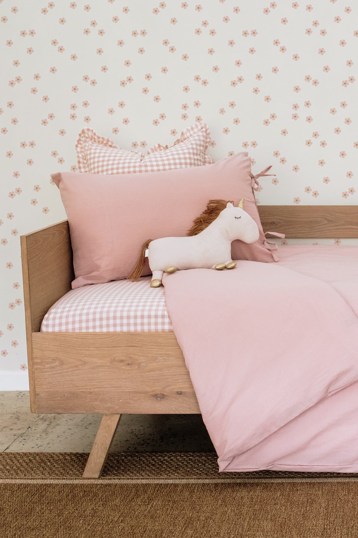 Bailey Washed 100% Cotton Pillowcase