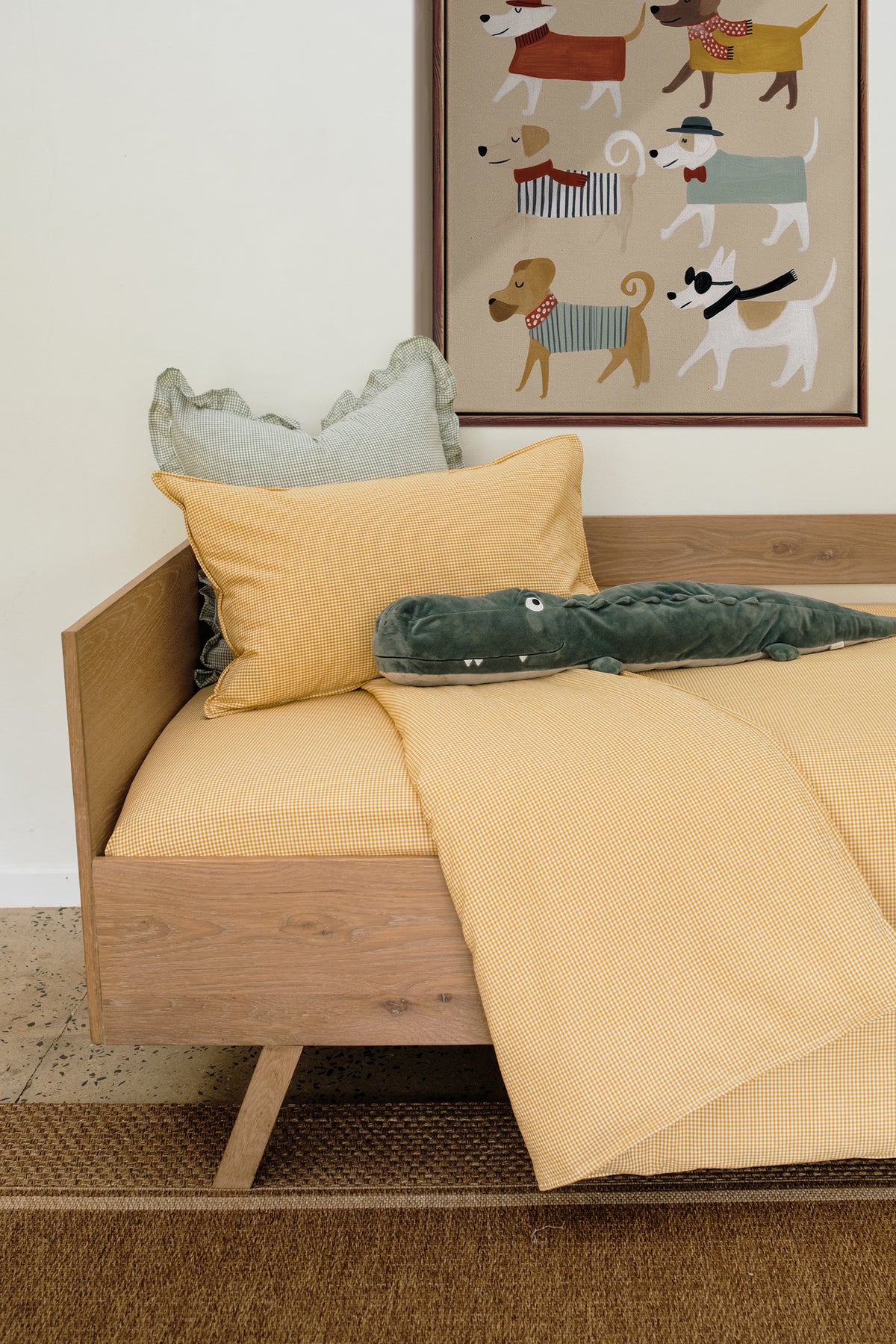 Frankie Washed 100% Cotton Duvet Cover Set