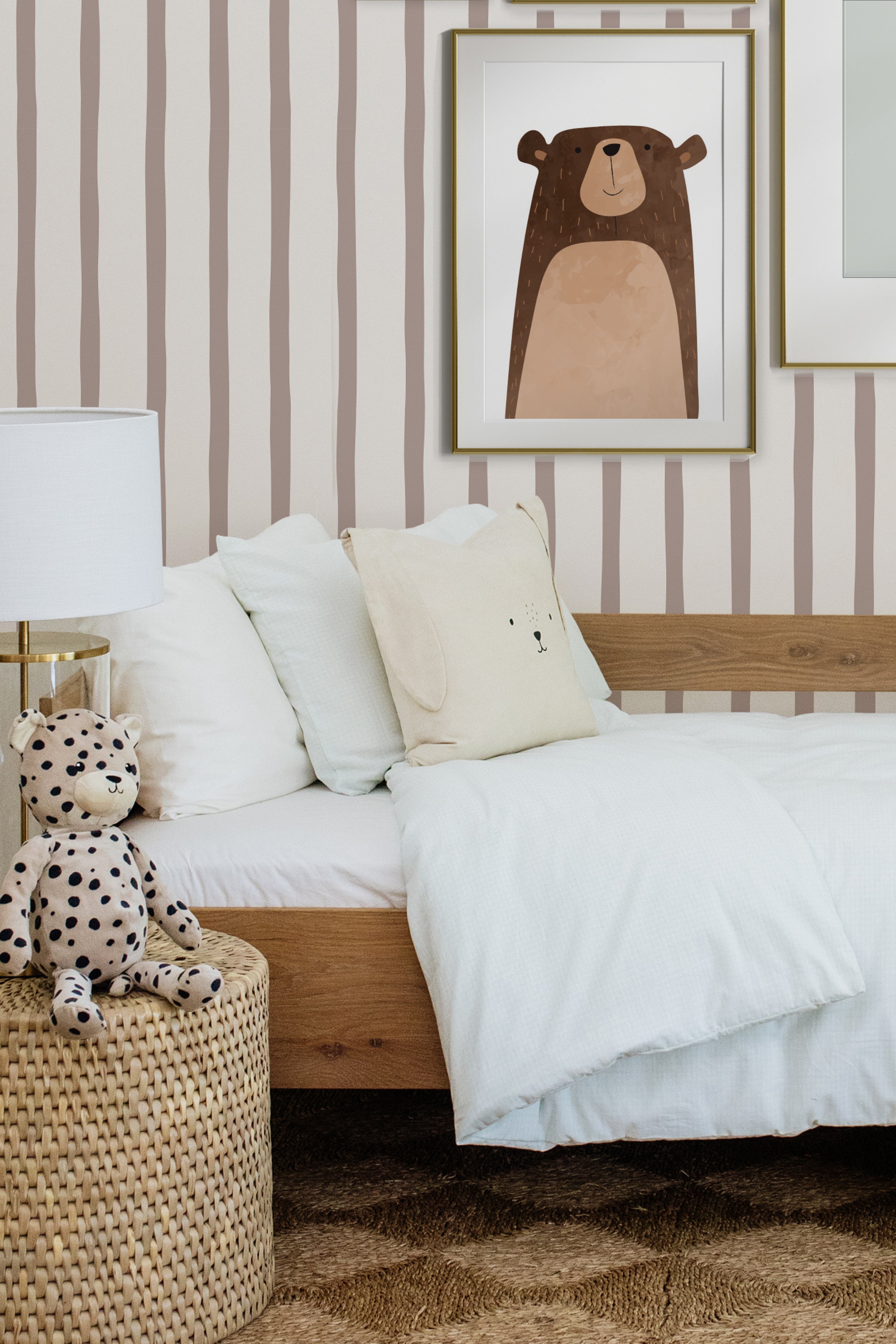 Mint Gingham Washed Cotton Duvet