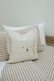 Natural Gingham Washed Cotton Duvet