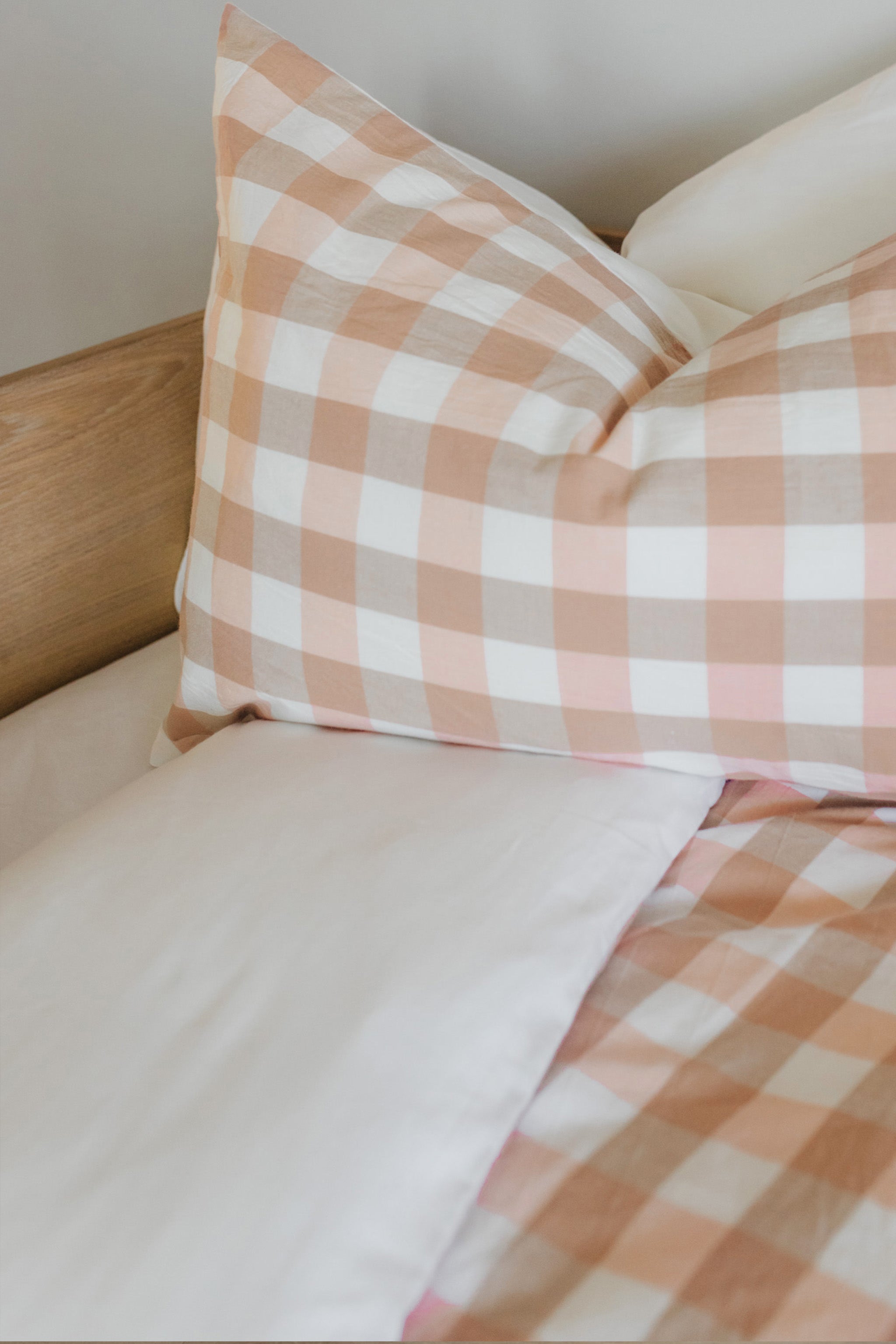 Pretty As A Peach Washed Cotton Duvet