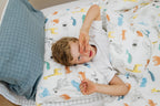 Dino Safari and Grid Duvet