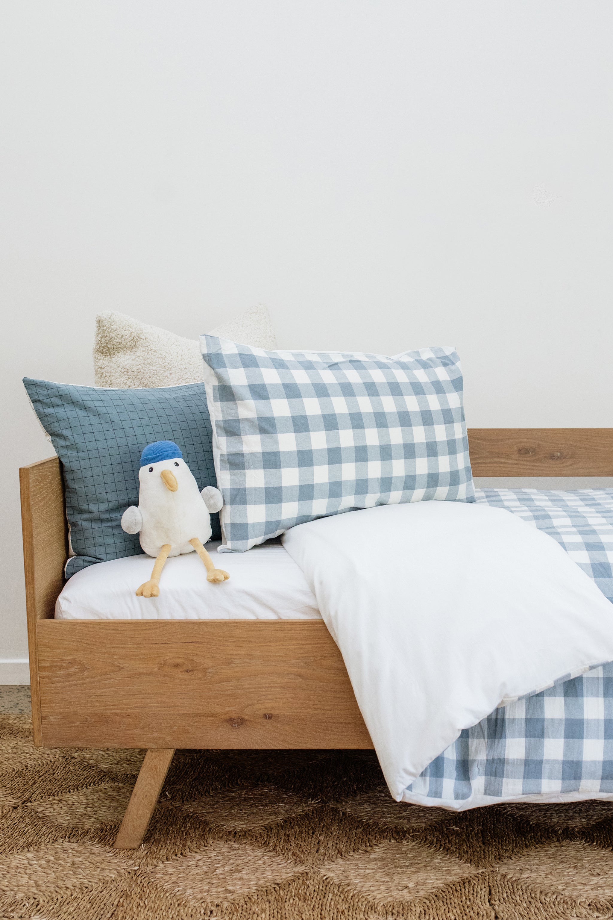 Big Blue Washed Cotton Duvet