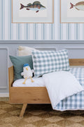 Big Blue Washed Cotton Duvet