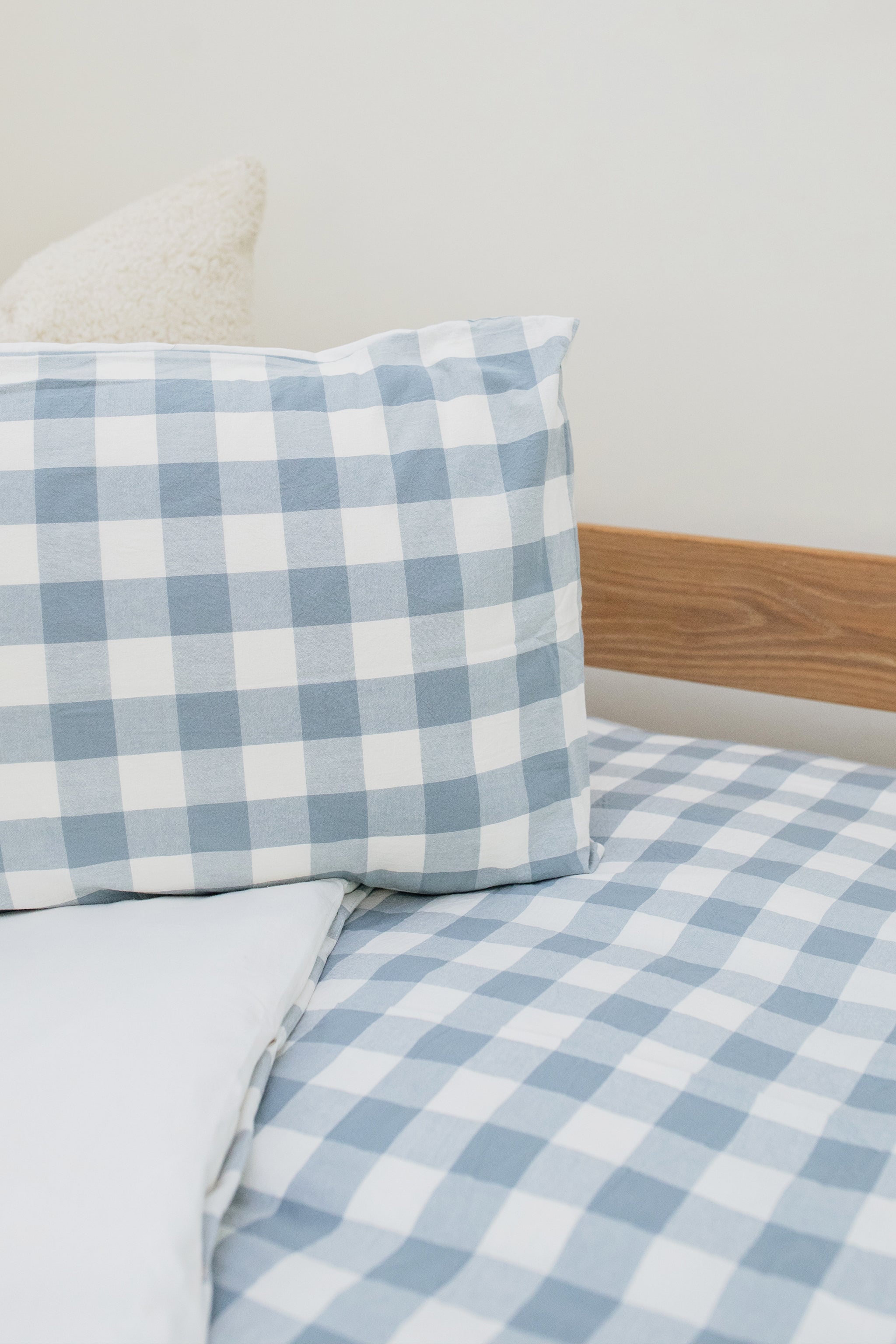 Big Blue Washed Cotton Duvet