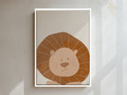 Lion Framed Canvas