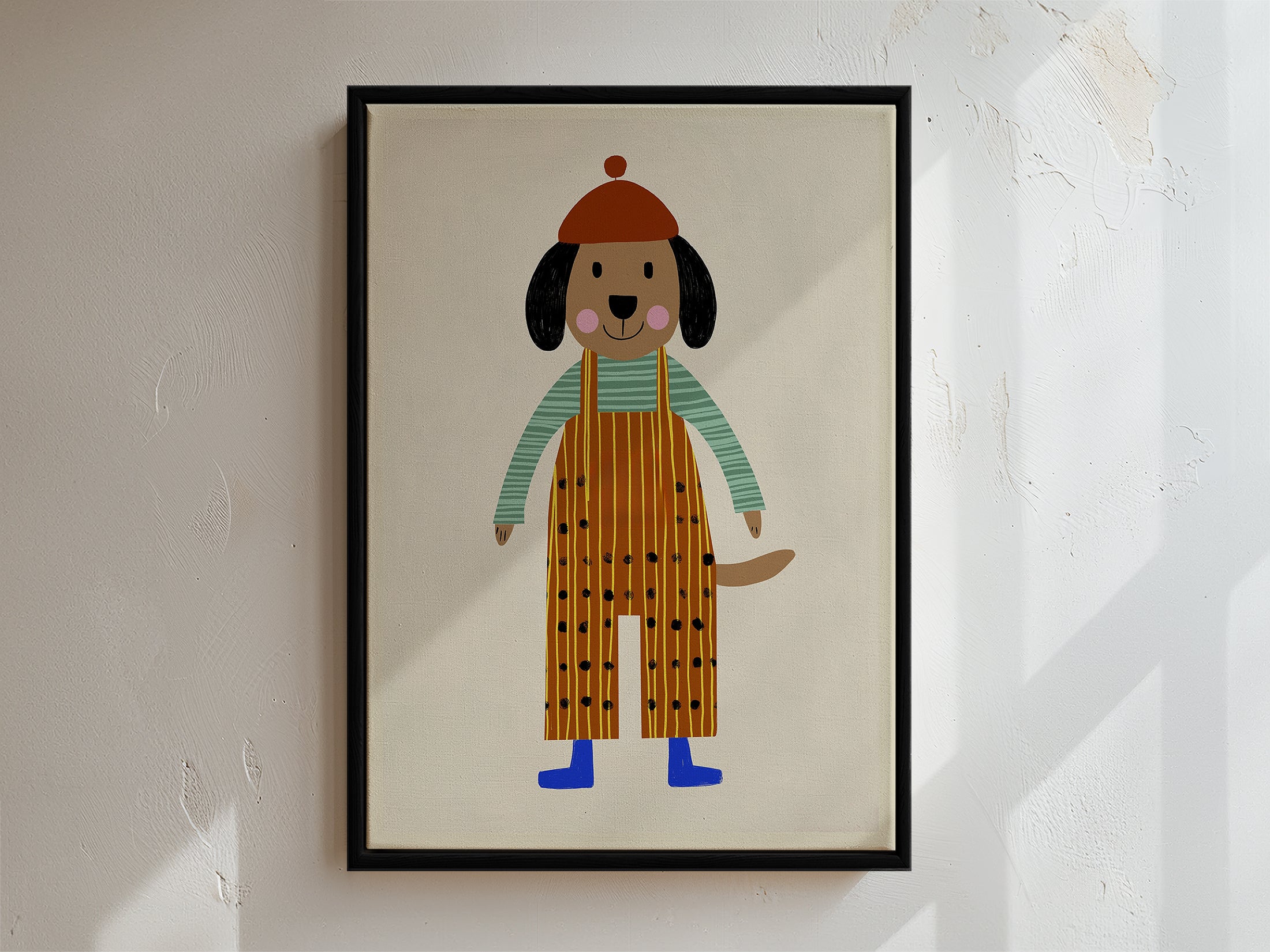 Little Scout Framed Canvas