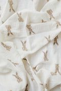 Bonnie Muslin 100% Cotton Swaddle Blanket