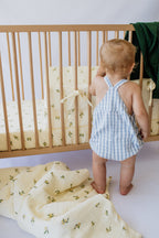 Lemon Muslin Swaddle Blanket