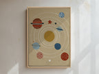 Orbit Framed Canvas
