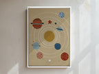 Orbit Framed Canvas