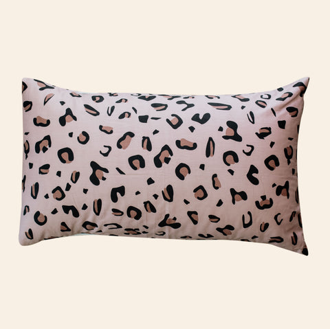 Leopard Print Pillowcase