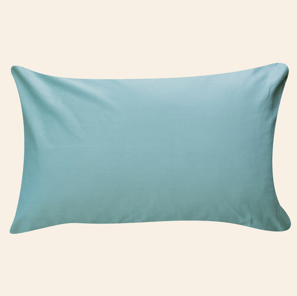 Mozam Blue & Rhino Grey Pillowcase