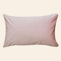 Pink Grid & Spotted Pillowcase