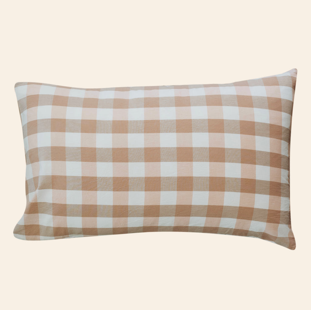 Pretty As A Peach Washed Pillowcase