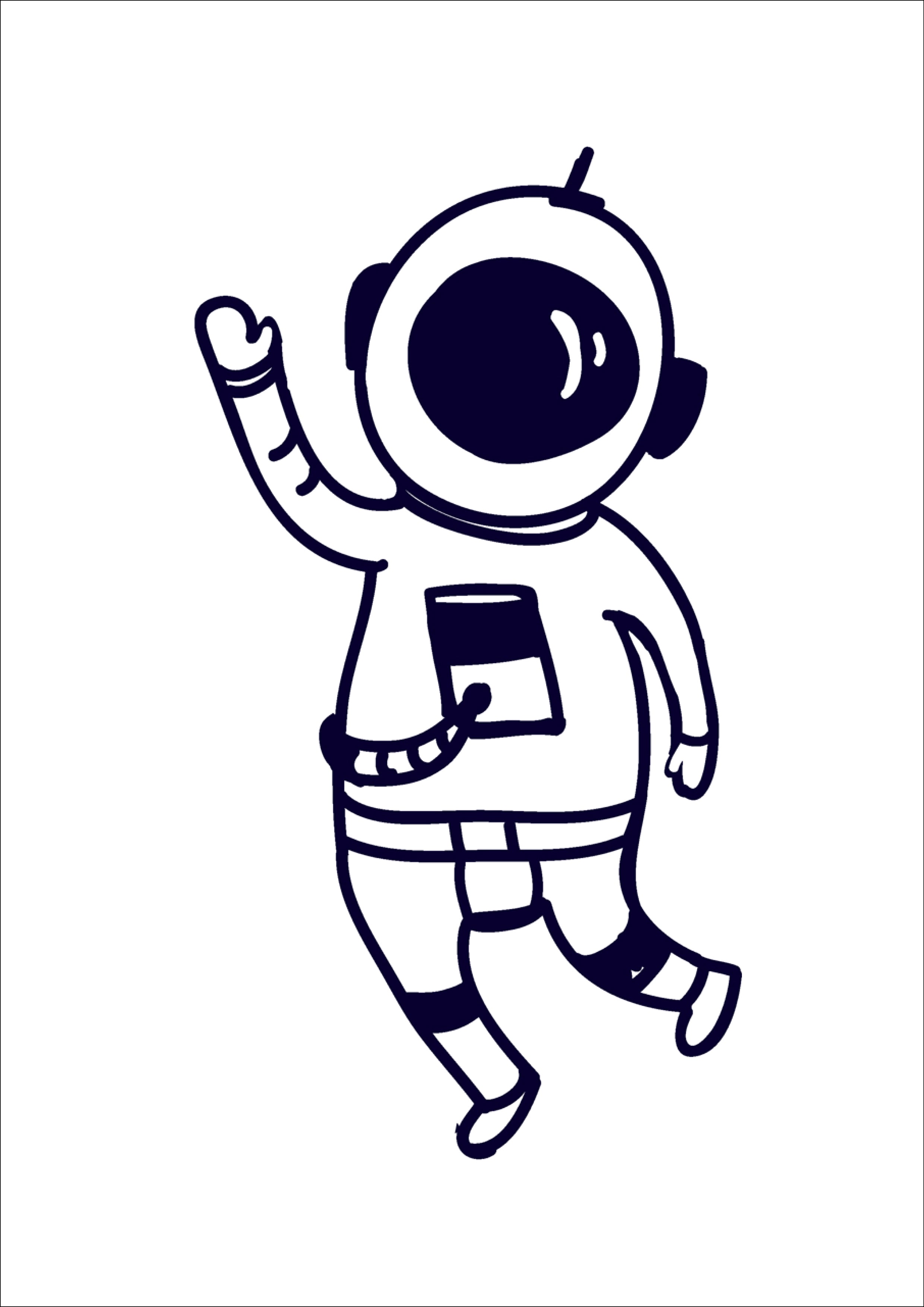 Astronaut Print
