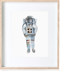 Astronaut Watercolour Print