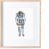 Astronaut Watercolour Print
