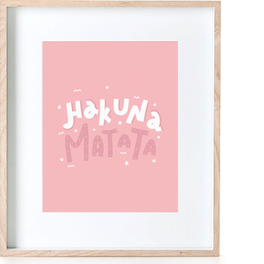 Hakuna Matata Print