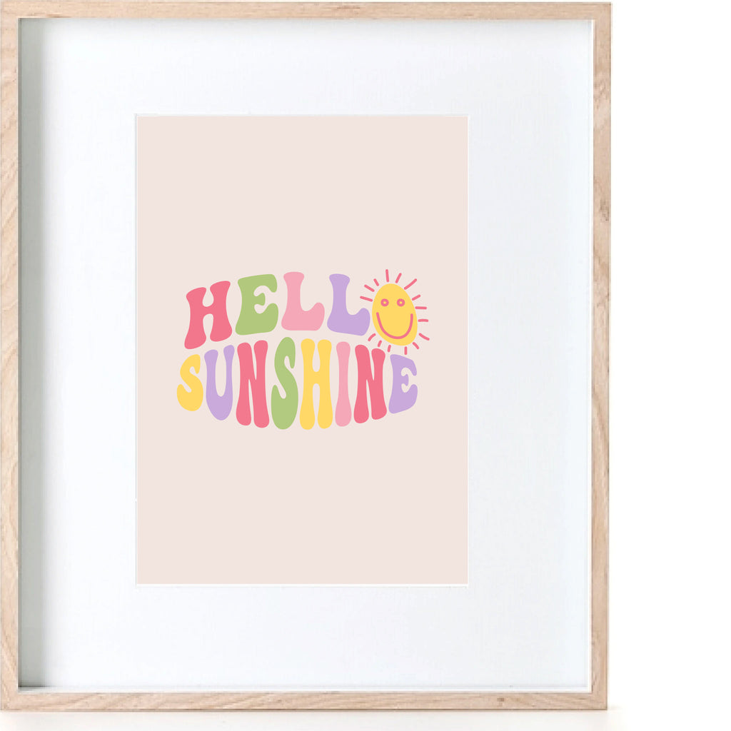 Hello Sunshine Print