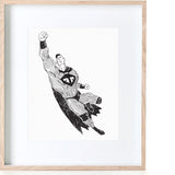 Super Man Print