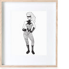 Super Woman Print