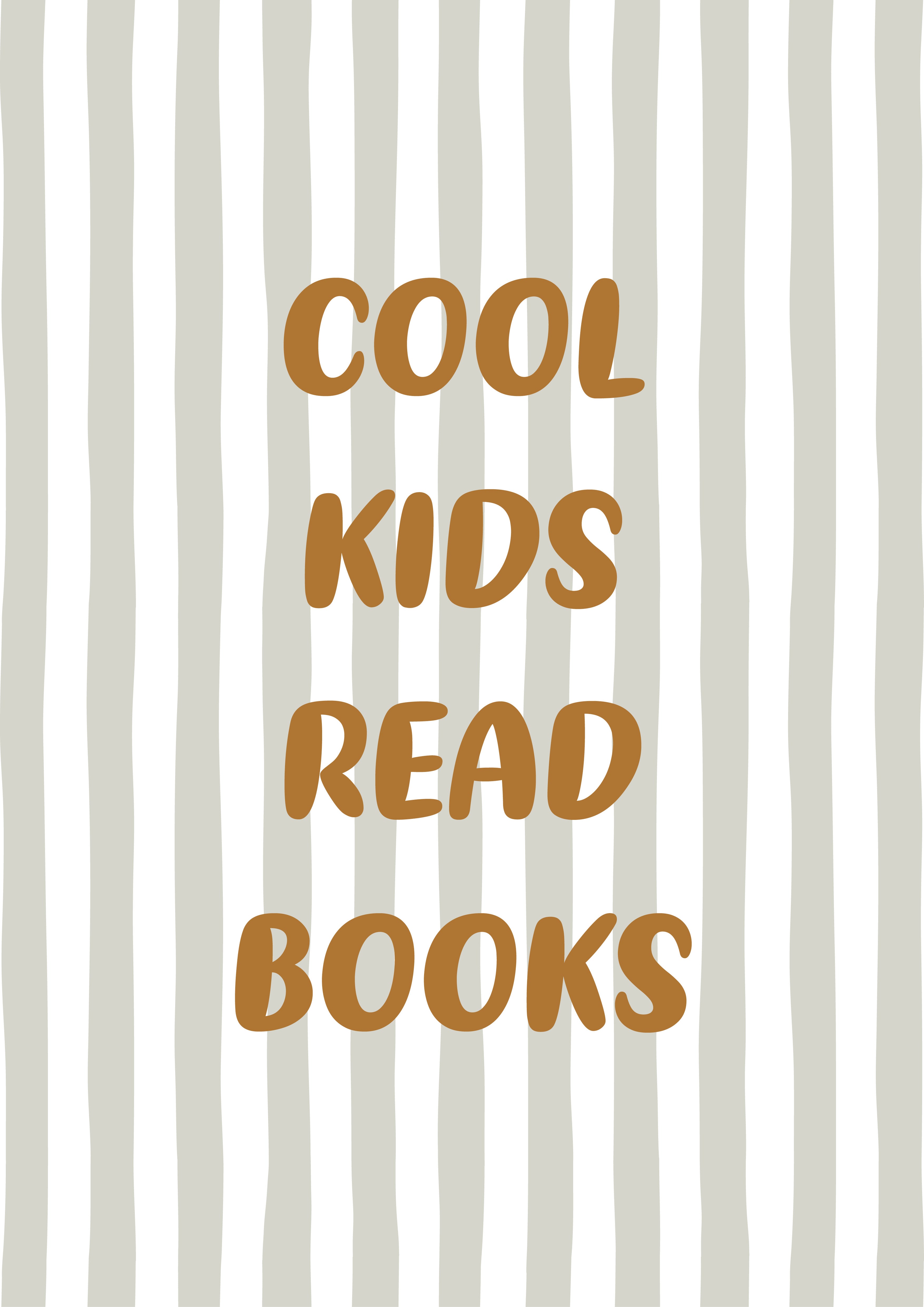 Cool Kids Read Books Print