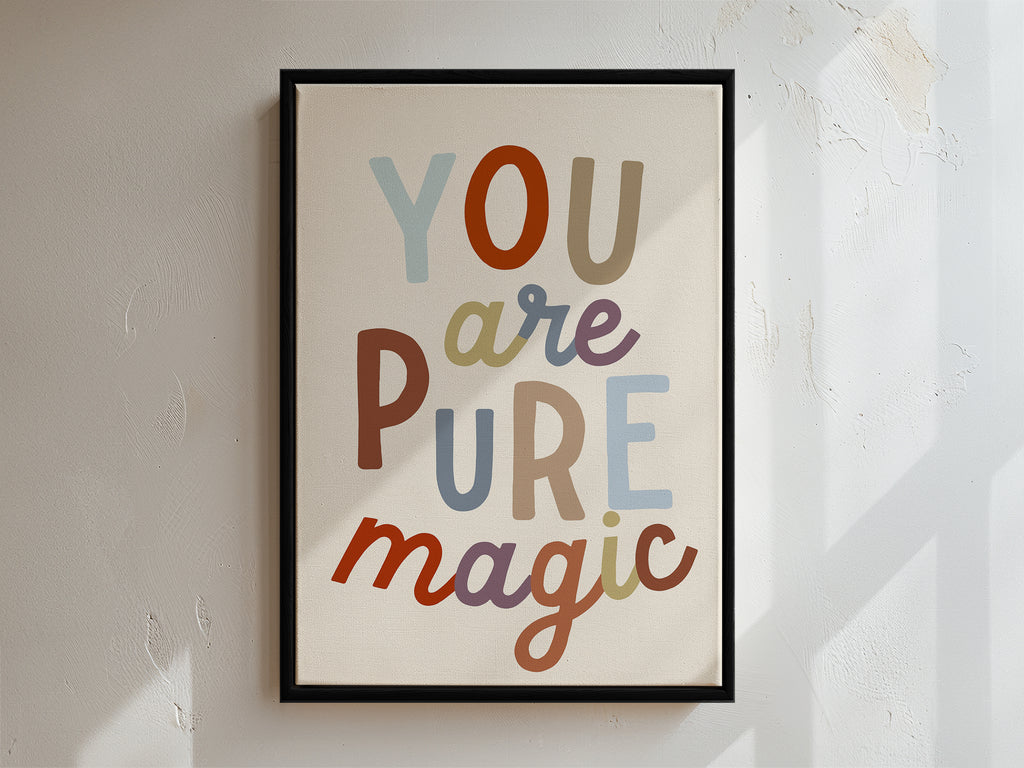 Pure Magic Framed Canvas