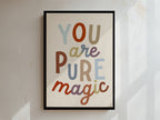 Pure Magic Framed Canvas
