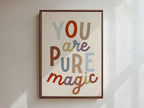 Pure Magic Framed Canvas