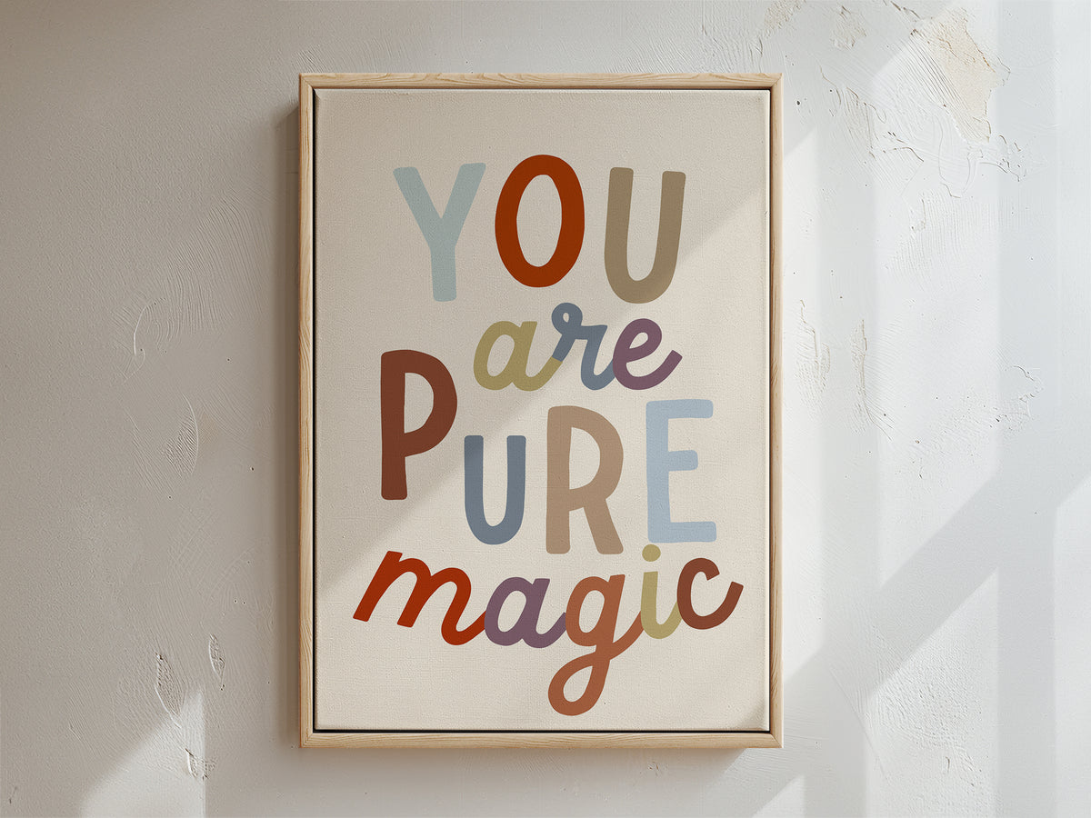 Pure Magic Framed Canvas