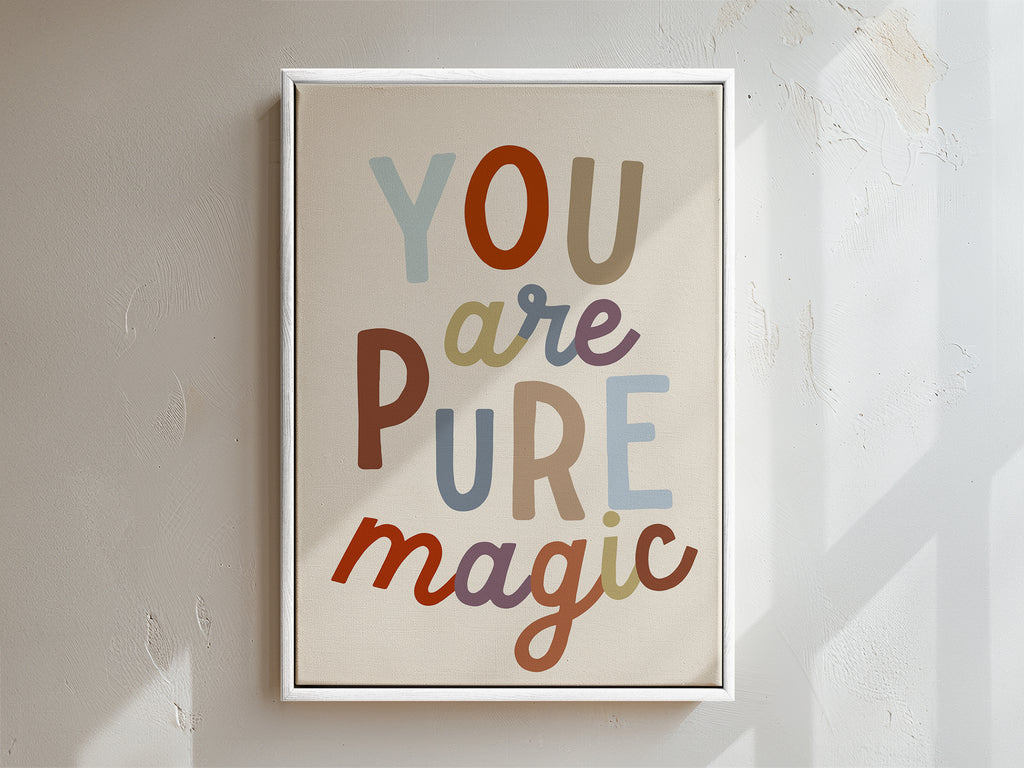 Pure Magic Framed Canvas
