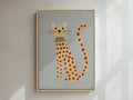 Purr Framed Canvas