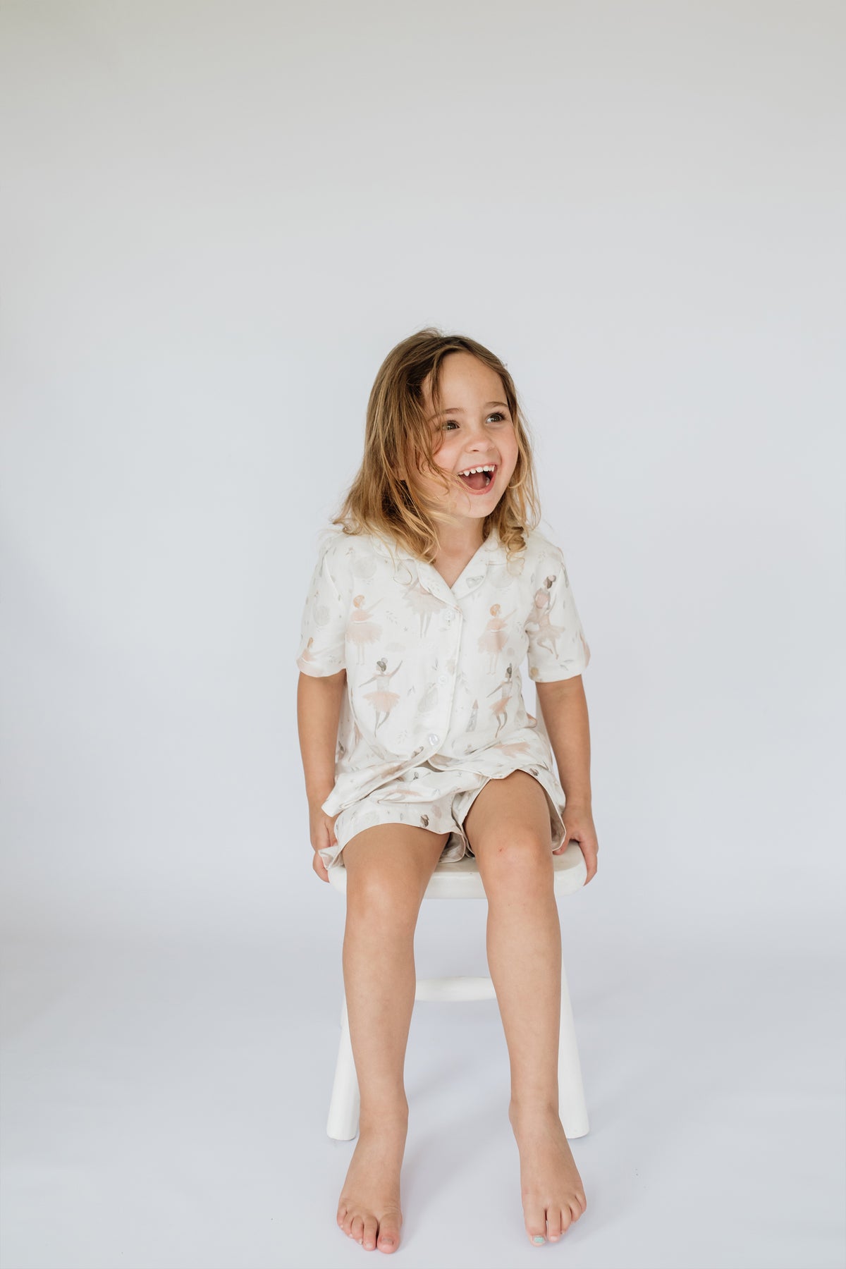 Ballerina Short Sleeve Pj Set