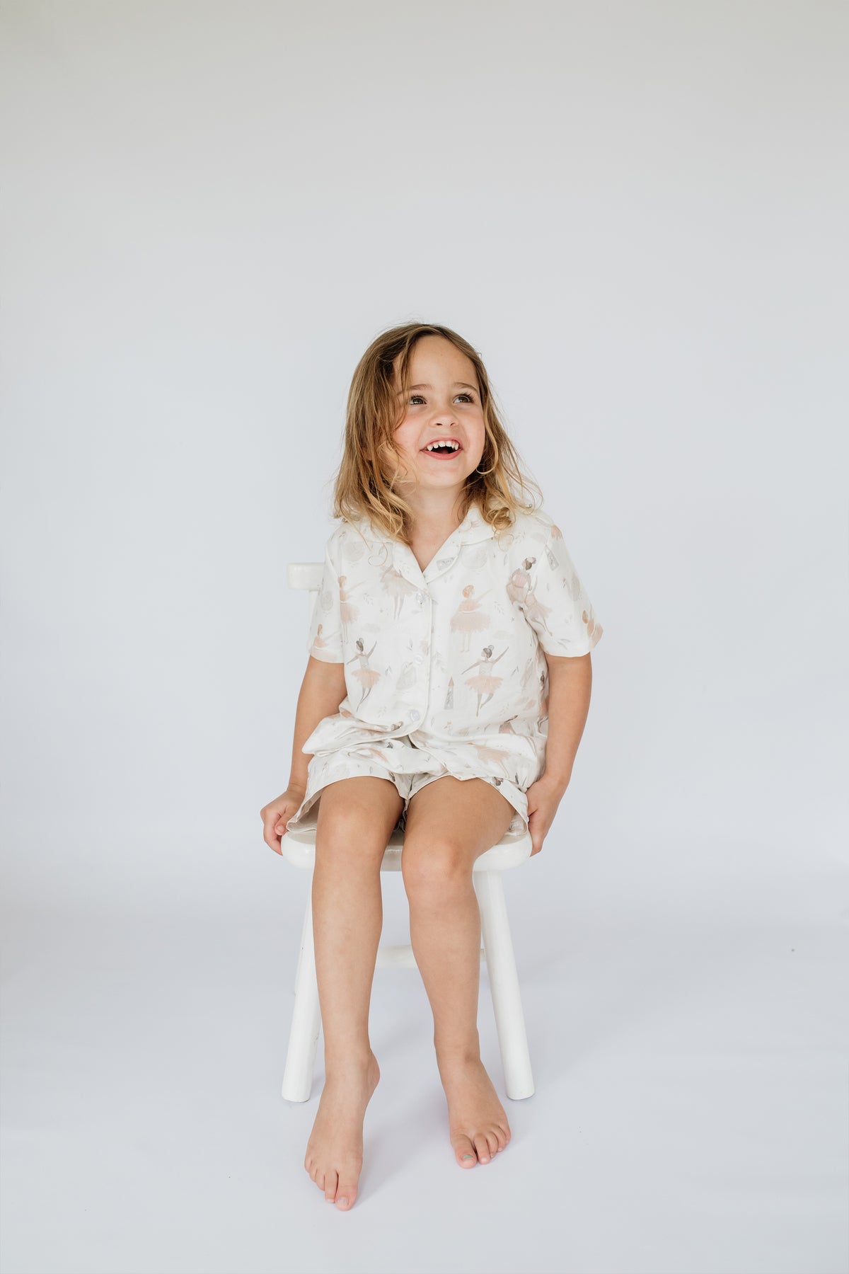 Ballerina Short Sleeve Pj Set